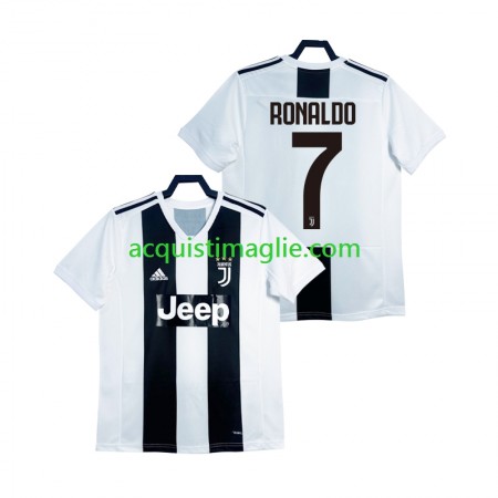 Divisa di Calcio Juventus Cristiano Ronaldo Retro Prima 2018 2019